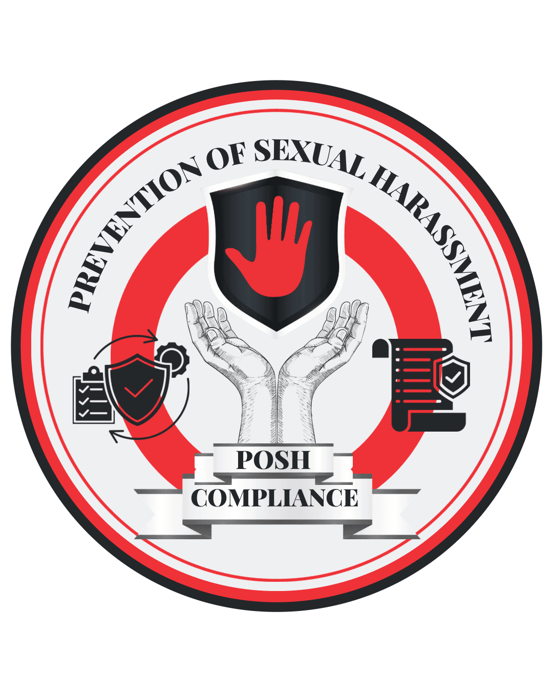 P.O.S.H. Compliance — Knowledgentia service emblem