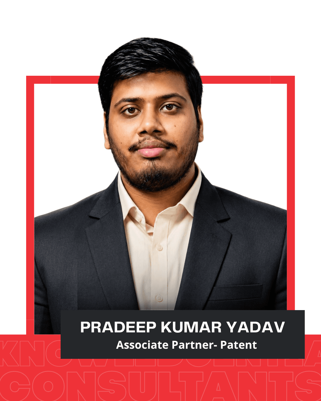 Pradeep Kumar Yadav, Associate Partner (Patents)