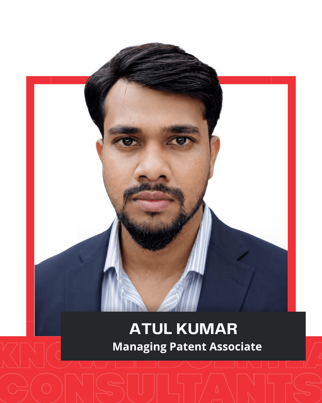 Atul Kumar, Managing Patent Associate