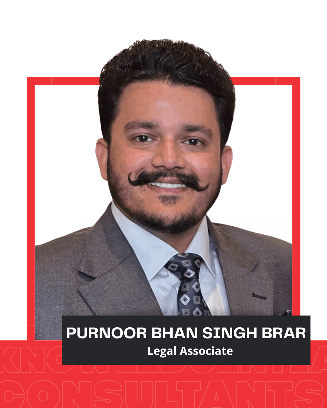 Purnoor Bhan Singh Brar, Legal Associate